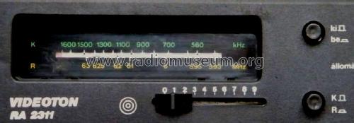 Csopak RA-2311; Videoton; (ID = 1721020) Radio