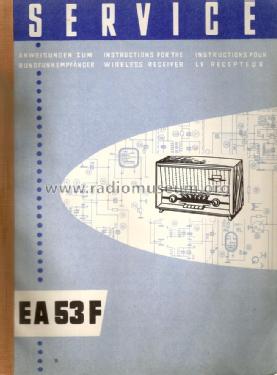 EA53F / I; Videoton; (ID = 1579142) Radio