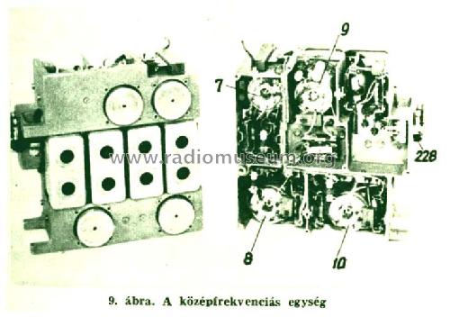 Háton hordozható rádió - Portable Transceiver R-108d; Videoton; (ID = 3015015) Mil TRX