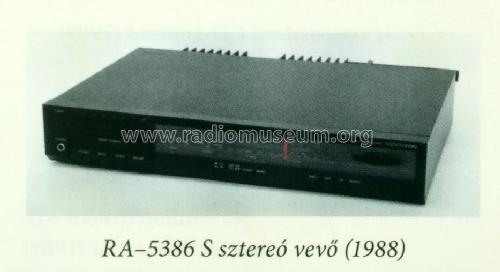 Sztereó vevὄ - Stereo Receiver RA-5386 S; Videoton; (ID = 2258665) Radio