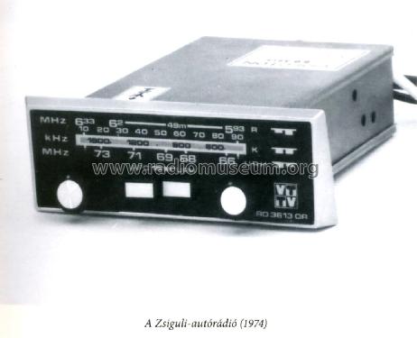 RD-3613; Videoton; (ID = 2258661) Car Radio
