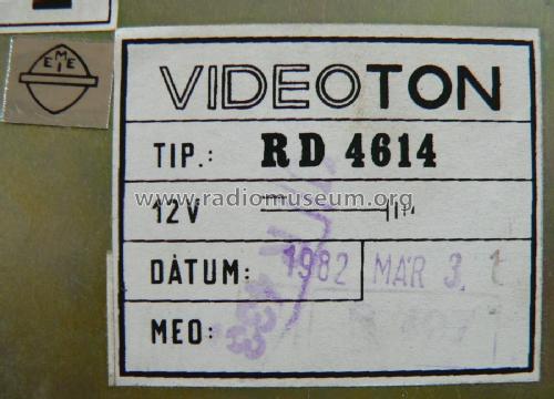 RD-4614; Videoton; (ID = 1876454) Autoradio