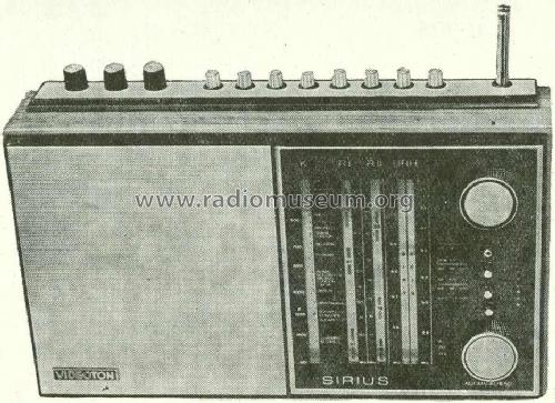 Sirius RB4602OR; Videoton; (ID = 436650) Radio