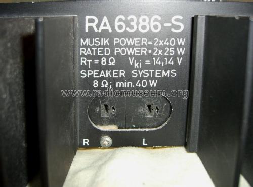 Stereo Receiver RA6386S; Videoton; (ID = 1761394) Radio