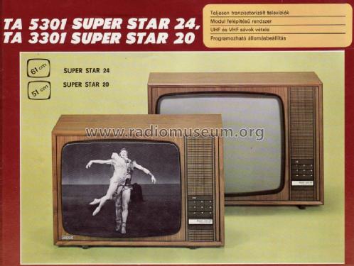 Super Star 20 TA-3301; Videoton; (ID = 709732) Televisión