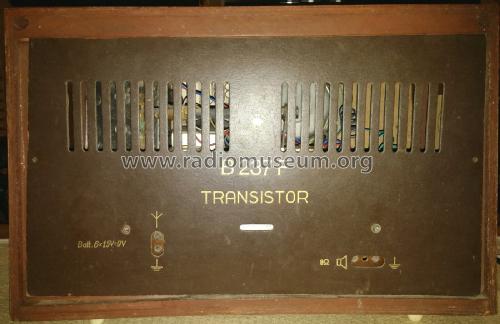 Transistor B 237 F; Videoton; (ID = 1968280) Radio