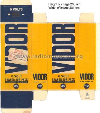 Transistor Pack VT50; Vidor Ltd.; Erith (ID = 1357054) Power-S