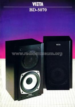 2-Way Speaker System BD-5070; Vieta Audio (ID = 1883967) Lautspr.-K