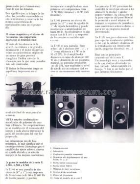 2-Way Speaker System E-502; Vieta Audio (ID = 1883301) Altavoz-Au