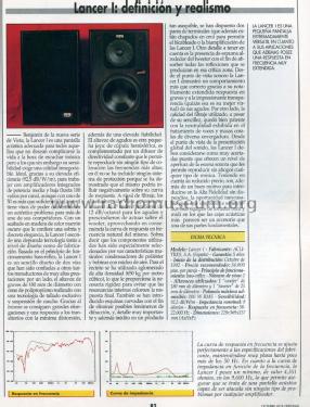 2-Way Speaker System Lancer III ; Vieta Audio (ID = 1884193) Parlante