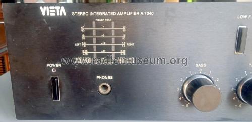 Stereo Integrated Amplifier A-7040; Vieta Audio (ID = 2965154) Verst/Mix