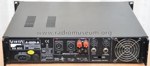 Professional Power amplifier VA-600; Vieta Audio (ID = 2436149) Ampl/Mixer