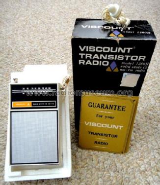 Solid State 12 AM-FM 1260B; Viscount (ID = 1626425) Radio