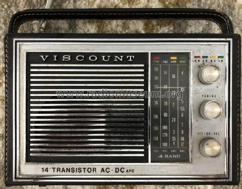 14 Transistor 4 Band AC-DC AFC 1440; Viscount (ID = 2573091) Radio