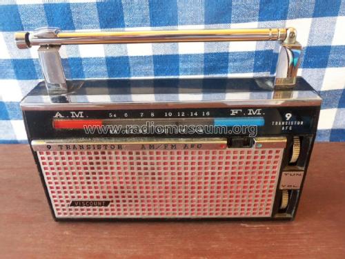 9 Transistor AM/FM AFC 925; Viscount (ID = 2743034) Radio