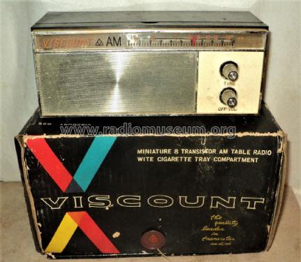 AM Cigarette Compartment 825; Viscount (ID = 2834694) Radio