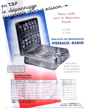 Mallette de Dépannage Visseaux-Radio; Visseaux / Télévisso (ID = 1840586) Altri tipi