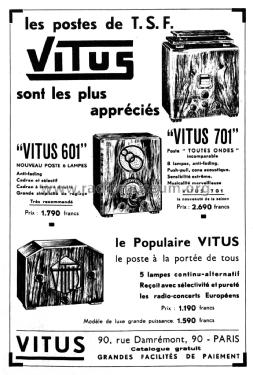 Populaire ; Vitus, Fernand; (ID = 2485584) Radio
