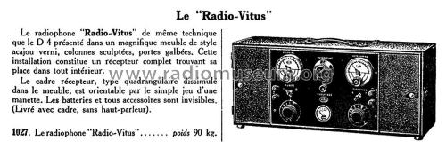 Ultra-Mondial 366; Vitus, Fernand; (ID = 2084980) Radio