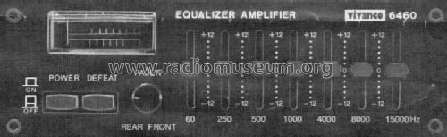 Equalizer Amplifier 6460; Vivanco AG (ID = 1661902) Ampl/Mixer