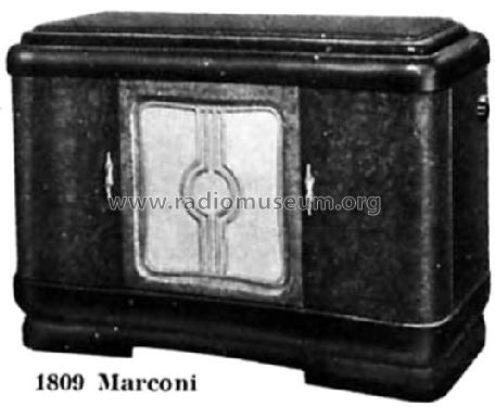 Marconi 1809; La Voce del Padrone; (ID = 1196330) Radio