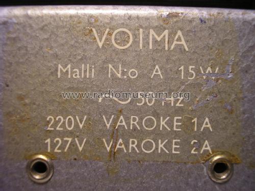 A 15W; Voima, Helsinki (ID = 2071589) Ampl/Mixer