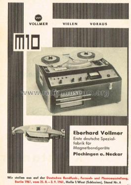 M10; Vollmer, Eberhard; (ID = 2473604) R-Player