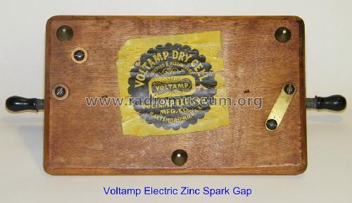 Zinc Spark Gap ; Voltamp Electric Mfg (ID = 1067775) Radio part