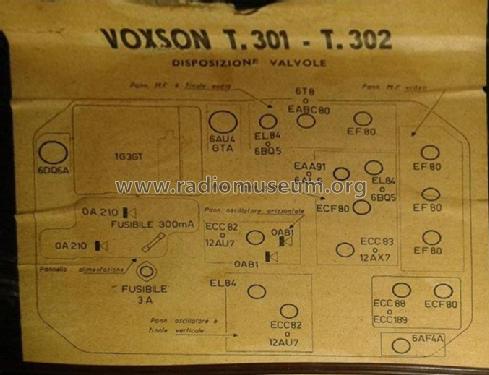 Futurist T-301; Voxson, FARET F.A.R. (ID = 2313831) Televisión