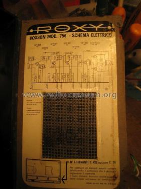 Roxy 756; Voxson, FARET F.A.R. (ID = 1925713) Radio