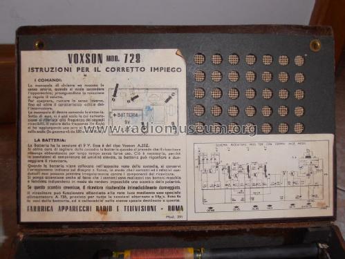 Sportsman 60 Ch=728; Voxson, FARET F.A.R. (ID = 1097419) Radio