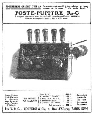 R2-C; VRC V.R.C., Couleru (ID = 2282163) Radio