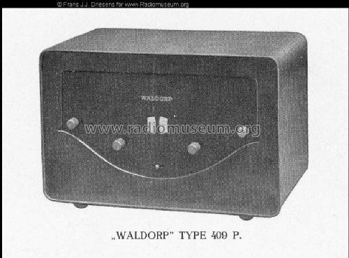 409 P; Waldorp, N.V. Ned. (ID = 60642) Radio