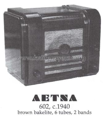 Aetna 602; Walgreen Co., Aetna (ID = 1384683) Radio