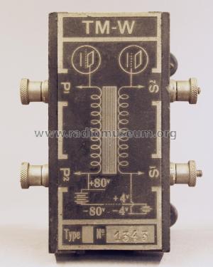 TM-W; Walter, (ID = 2952217) Radio part