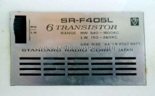 Standard SR-F405L; Standard Radio Corp. (ID = 1702287) Radio