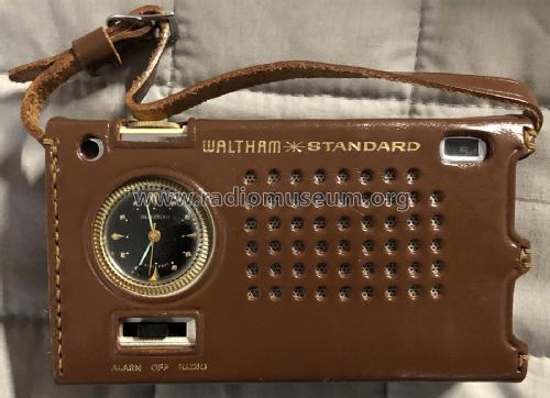 Waltham * Standard Super Alarm - deluxe Transistor Watch Radio SR-4000; Standard Radio Corp. (ID = 2669343) Radio