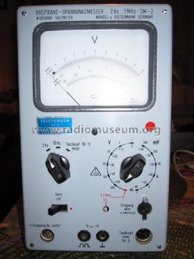 Breitbandvoltmeter SM-2; Wandel & Goltermann; (ID = 1161261) Equipment