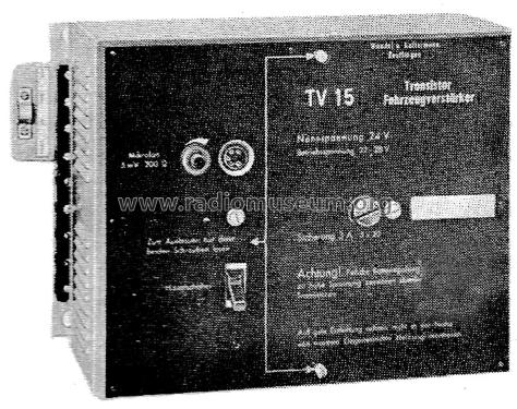 Gamma TV15; Wandel & Goltermann; (ID = 1948745) Ampl/Mixer