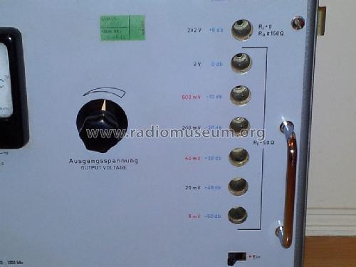 Messgenerator MG-64; Wandel & Goltermann; (ID = 1561860) Equipment