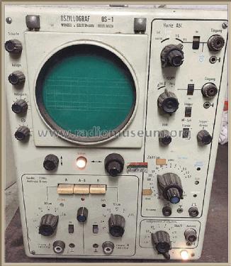 Oszillograf OS-1 BN 191; Wandel & Goltermann; (ID = 1889373) Equipment