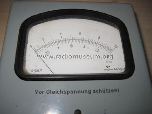 Tonfrequenz - V-A-Meter 30 Hz...20 kHz TVA-50 B-CJ19; Wandel & Goltermann; (ID = 1811289) Equipment