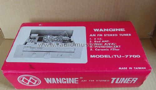 AM FM Stereo Tuner TU-7700; Wangine Electronics (ID = 1803197) Kit