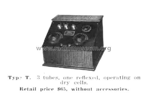 Neutrodyne Type T; Ware Mfg. (ID = 1438469) Radio