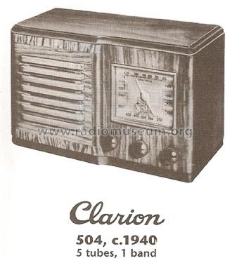 1-504 ; Warwick Mfg. Corp., (ID = 1767421) Radio