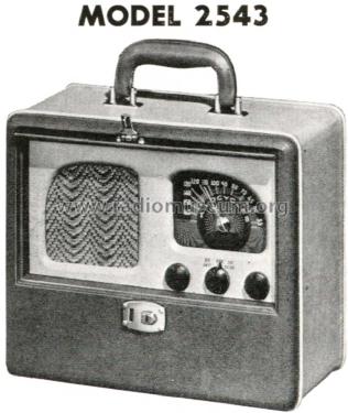 Troubador 2-543 ; Warwick Mfg. Corp., (ID = 1674775) Radio