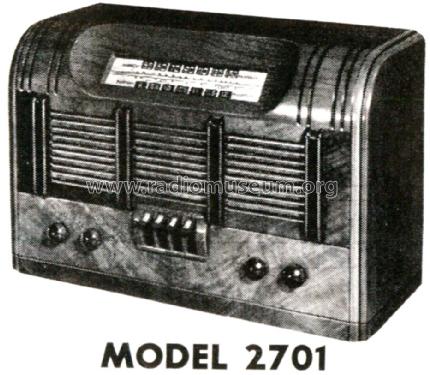 Troubador 2-701 ; Warwick Mfg. Corp., (ID = 1674795) Radio