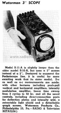 Pocketscope S-11-A; Waterman Products (ID = 1295527) Ausrüstung