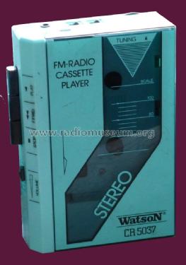 FM-Radio Cassette Player Stereo CR 5037; Watson Marke / brand (ID = 1712787) R-Player