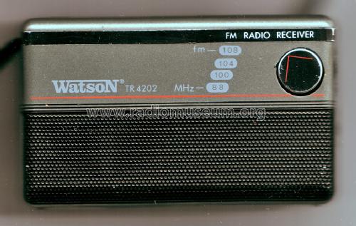 FM Radio Receiver TR4202; Watson Marke / brand (ID = 1294473) Radio